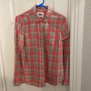 Old Navy classic flannel. M.